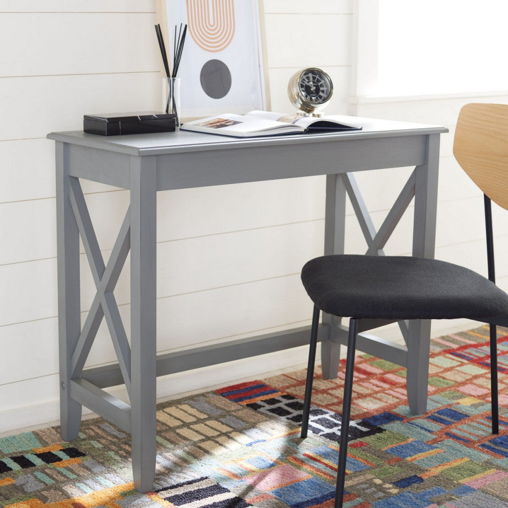 Safavieh Kaytee Desk, Distressed Grey