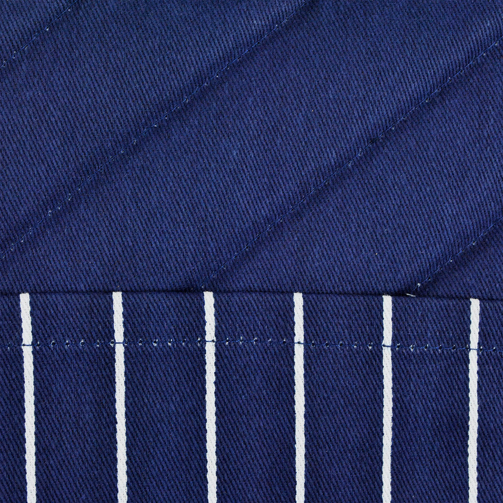 DII Nautical Blue Stripe Chef Pot Holder, Set of 2