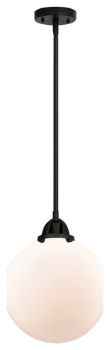 Beacon Mini Pendant, Matte Black, Matte White, Matte White