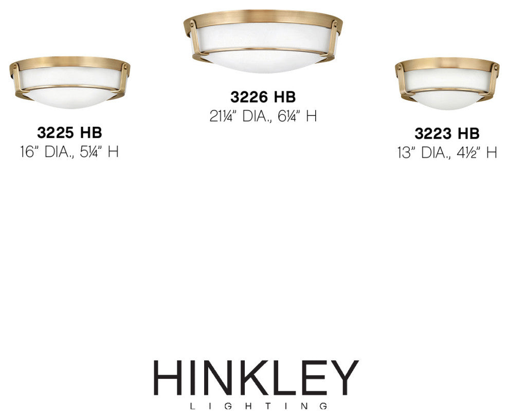 Hinkley Hathaway Three Light Foyer Pendant 3225HB