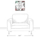 Stress Less Laugh More 16x16 Canvas Wall Art