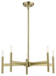 Livex Lighting Antique Brass 5-Light Chandelier