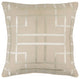 Surya Tate TTE-004 20"x20" Pillow Kit, Beige