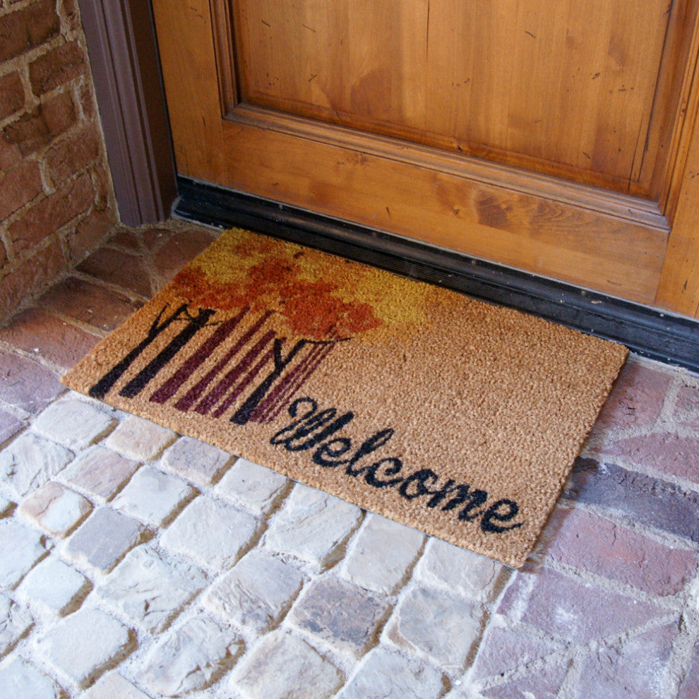 Rubber-Cal Fall Colors ï¿½ "A Welcome Fall Doormat" 15mm X 18" X 30"