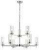 Generation Lighting Zire Nine Light Chandelier 3190309EN-05
