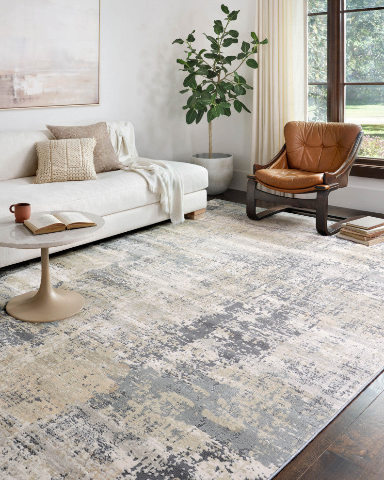 Lucia Rug, Granite, Granite, 5'2"x7'7"