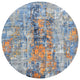 Ahgly Company Indoor Round Mid-Century Modern Area Rugs, 7' Round