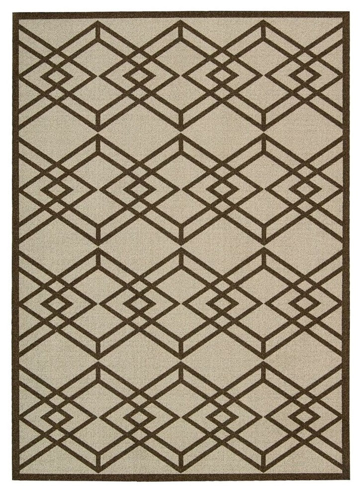 NOURISON ENHANCE LATTE AREA RUG