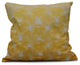 Beach Clouds, Geometric Print Pillow, Yellow, 20"x20"