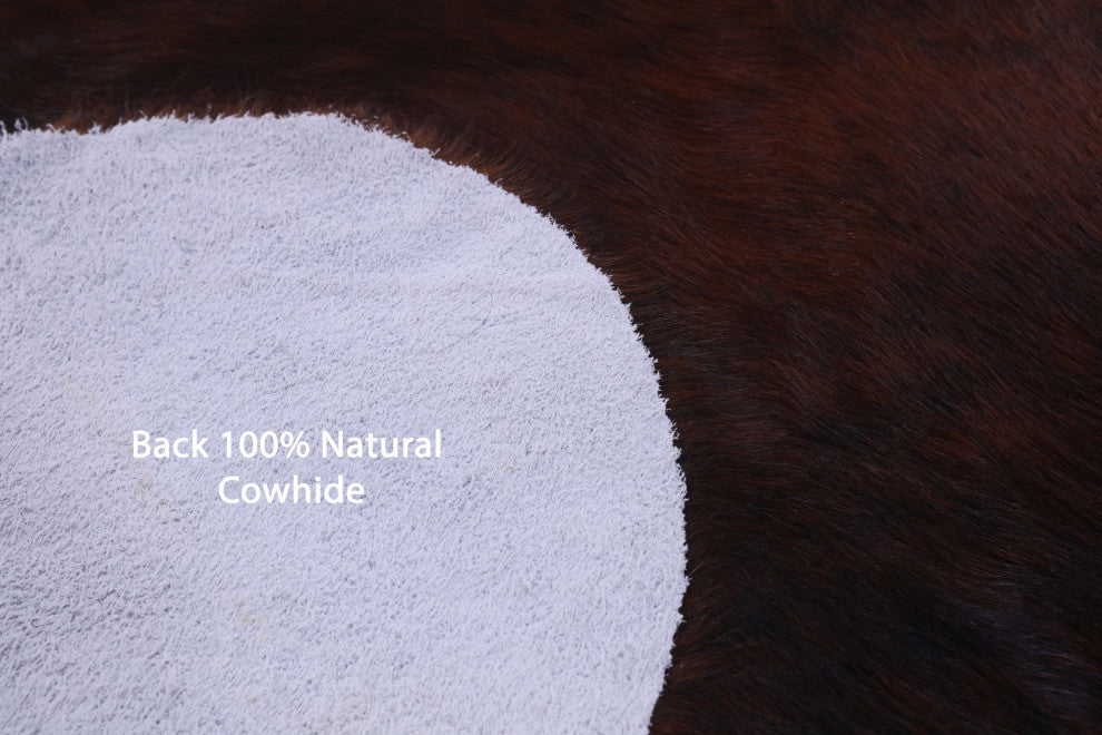 7' 0" X 6' 3" Natural Cowhide Rug C2280
