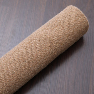 HAND WOVEN FLAT WEAVE KILIM WOOL ECO-FRIENDLY AREA RUGS-Solid,Light Brown