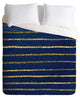 Deny Designs Social Proper Nautical Sparkle Duvet Cover - Lightweight