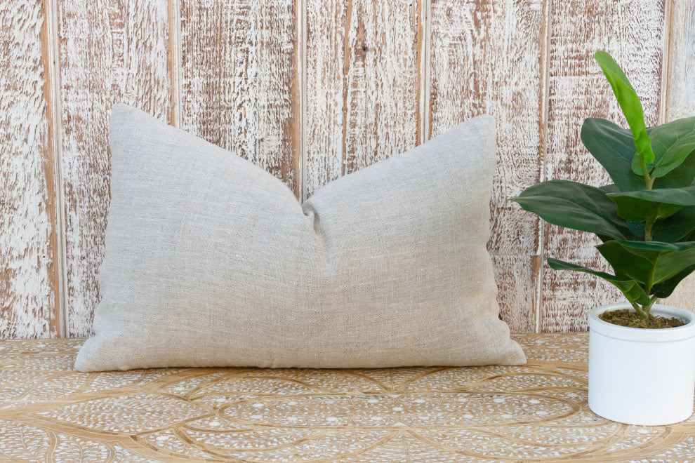 Goldasta Nurata Suzani Lumbar Pillow