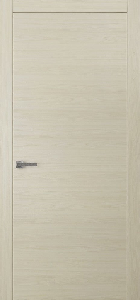 Pre-Hung Solid Interior Door 24 x 80 & Hardware | Planum 0010 Milk Ash
