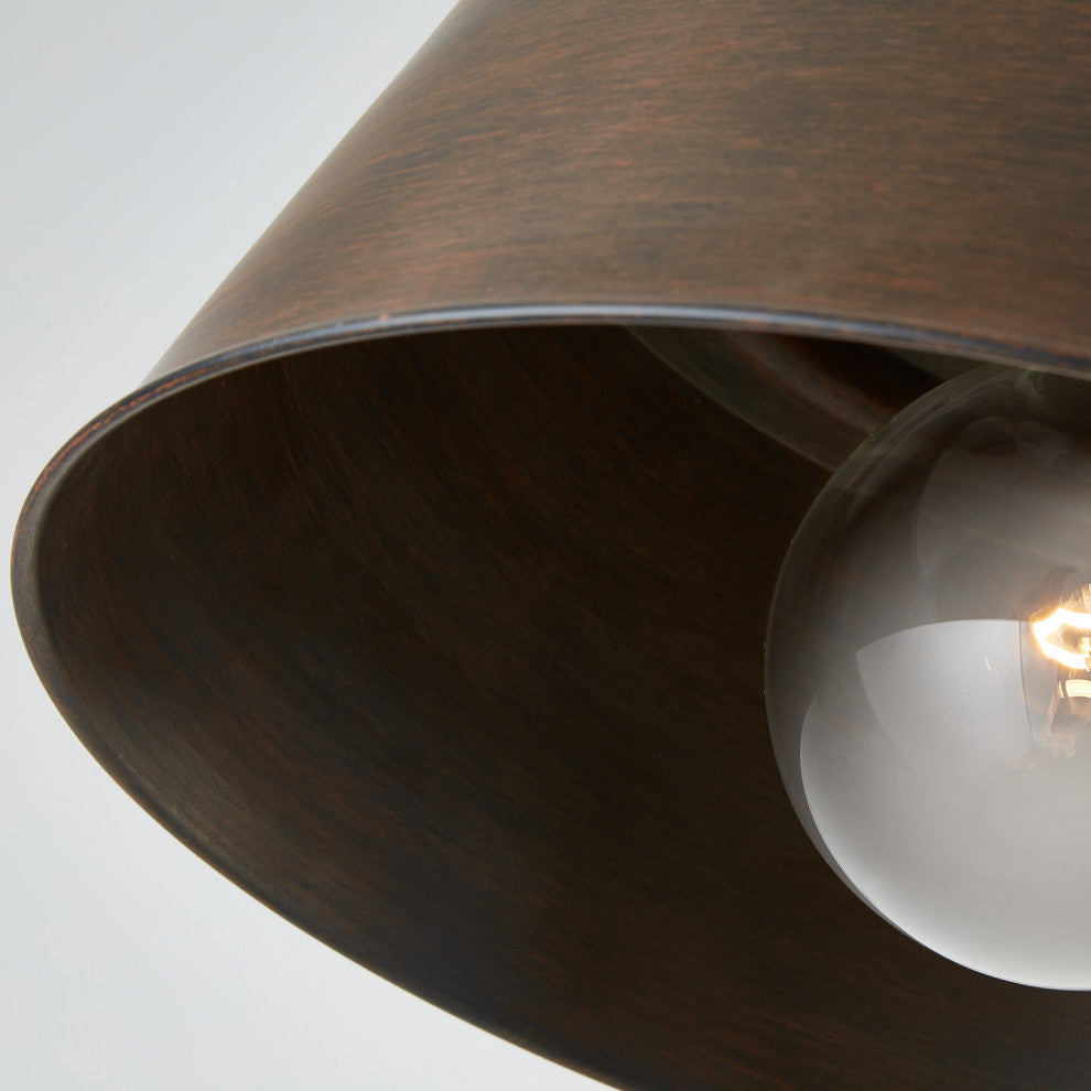 Capital Lighting 229111 Tybee 16"W Semi-Flush Ceiling Fixture / - Nordic Grey