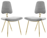 Ponder Dining Side Chair Set of 2, Gray