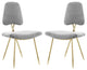 Ponder Dining Side Chair Set of 2, Gray