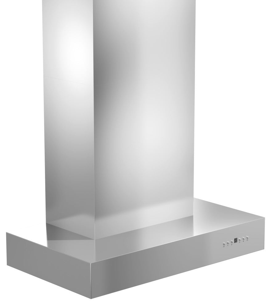 ZLINE 36 in. Outdoor Island Mount Range Hood, Stainless Steel, KECOMi-304-36