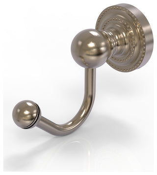 Dottingham Robe Hook, Antique Pewter