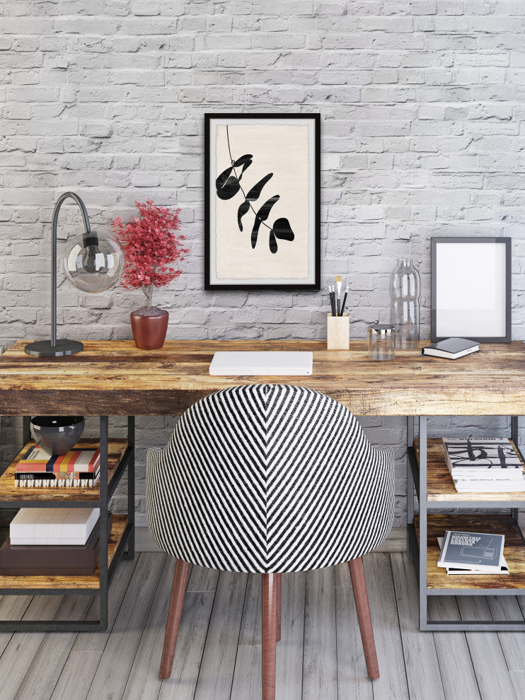 "Hanging Leaves" Framed Painting Print, 20x30