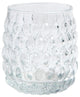 Claire Hand-Blown Juice Glasses, Set of 6, Clear