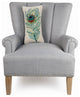 Peacock Feather Hook Pillow