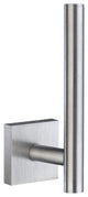 House Spare Toilet Roll Holder Brushed Chrome