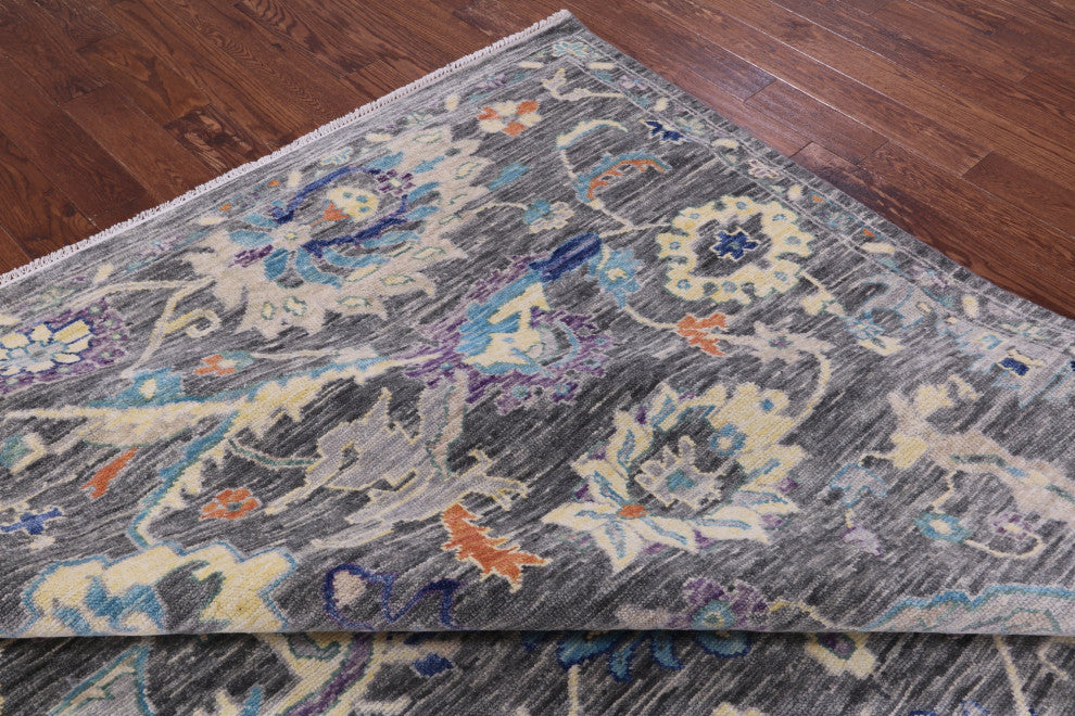 Handmade Turkish Oushak Rug 10' 3" X 14' 0" - Q15707