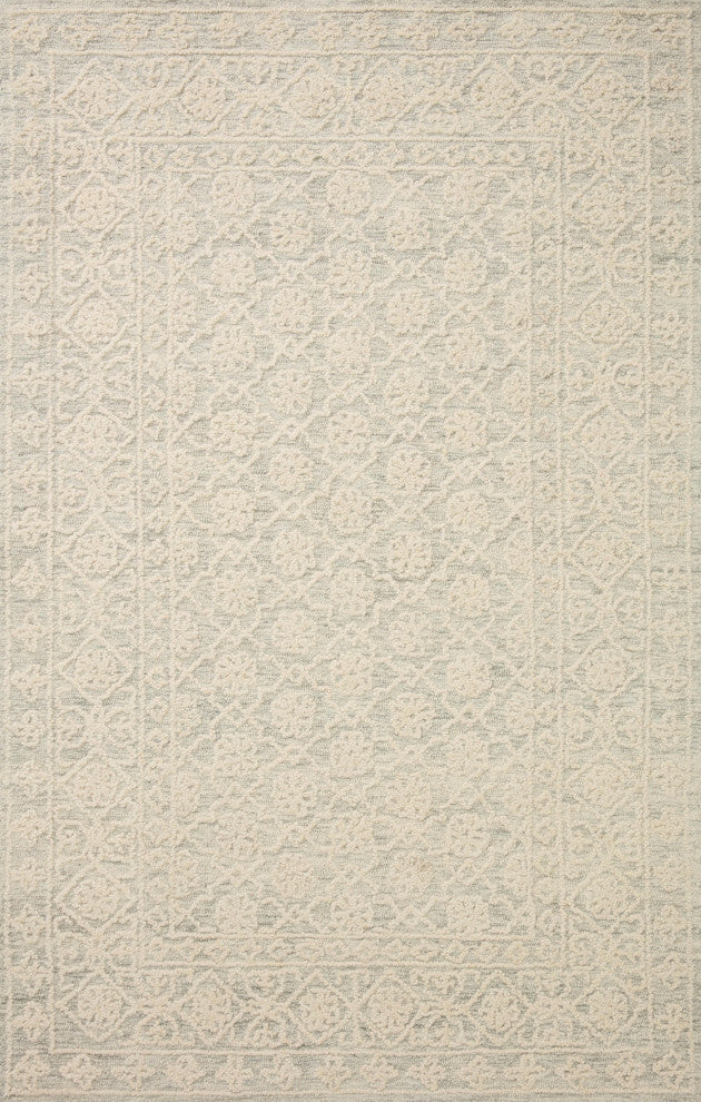 Loloi Cecelia Mist / Ivory 8'-6" x 12' Area Rug
