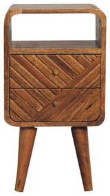 Mini Lille Curved Nightstand