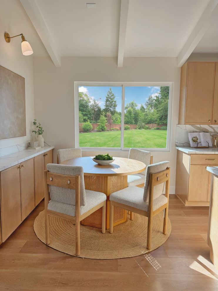 Melvin Dining Side Chair, Set of 2, Concord Cream, Fabric