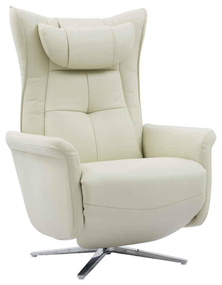 Aspen Battery Powered Recliner, White
