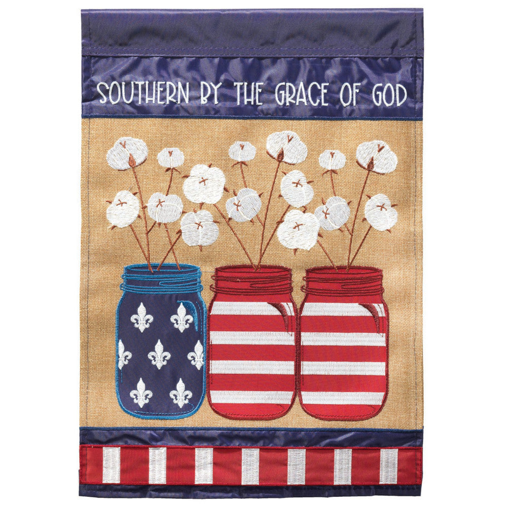 Flag Cotton Southern By Grace 29x42