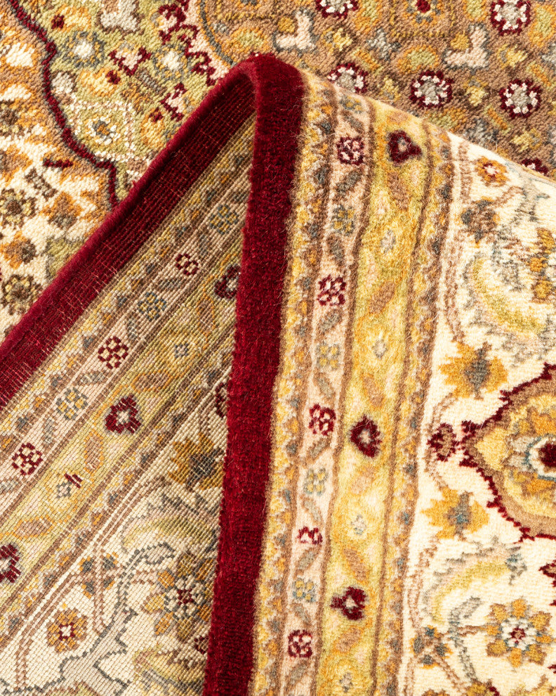 Mogul, One-of-a-Kind Hand-Knotted Area Rug Red, 6' 1 x 9' 5
