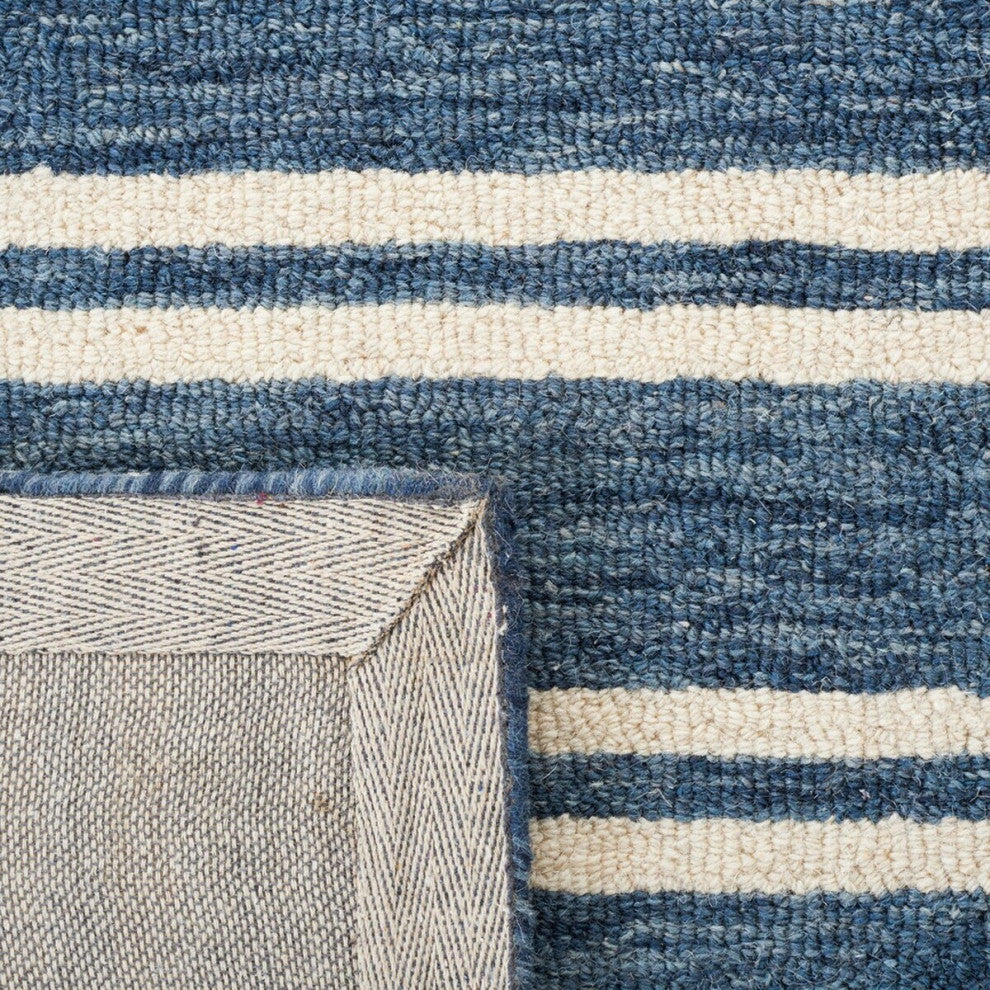 Safavieh Lauren Ralph Lauren Collection LRL6704 Rug, Blue/Ivory, 6' Square