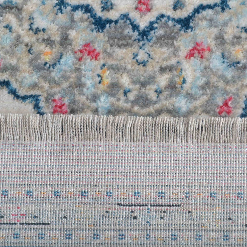 MACHINE MADE POLYESTER AREA RUGS  -Multicolor, Oriental ,Rugs for Living Room