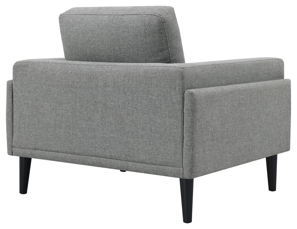 Rilynn Upholstered Track Arm Accent Chair Grey