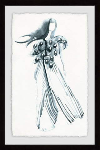 "Enchanted Damsel" Framed Painting Print, 30"x45"