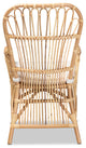 Aya Modern Natural Finished Rattan Armchair