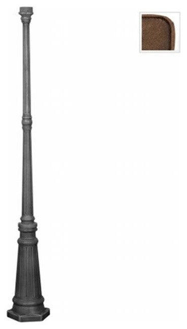 72" Surface Mount Post, Copper