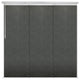 Koala Gray 3-Panel Track Extendable Vertical Blinds 36-66"W