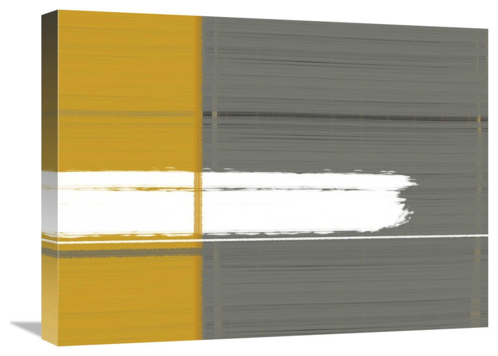 "Grey And Yellow" Fine Art Print