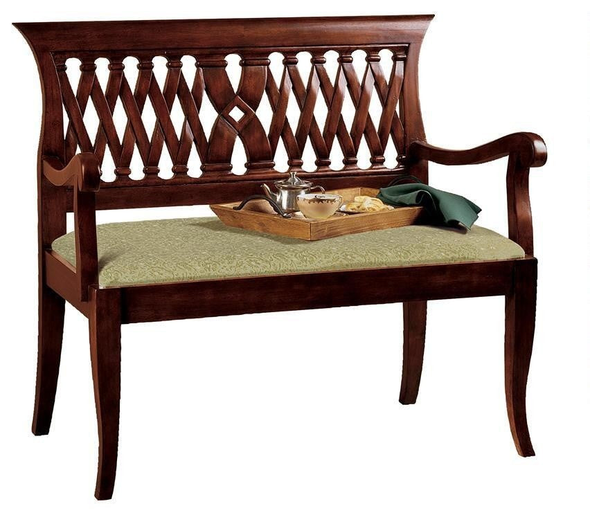 The Wren Mahogany Bench