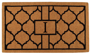 Pantera Monogram Doormat, Extra-Thick 2'x3', Letter I