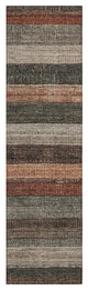Machine Washable Indoor/Outdoor Chantille ACN1865 Orange 2'3" x 7'6" Runner Rug