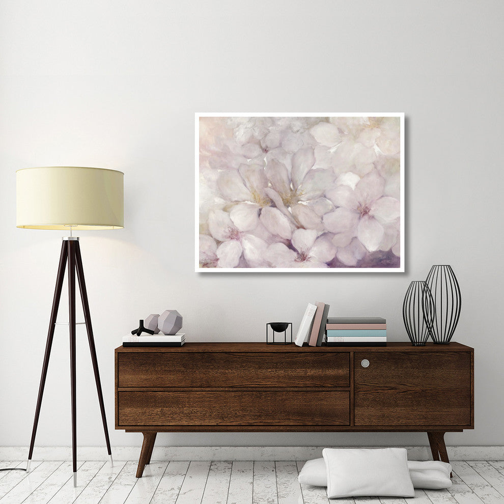 "Apple Blossoms" Digital Paper Print by Julia Purinton, 50"x38"