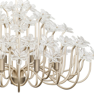 Wildflower 8-Lt Chandelier - Gold Dust/Artifact