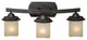 Halifax 3-Light Vanity Black Walnut