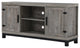 Rustic Gray Classic TV Stand With Adjustable Shelves
