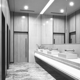 Fontana Belmont Temperature Control Wall Mount Touchless Automatic Sensor Faucet